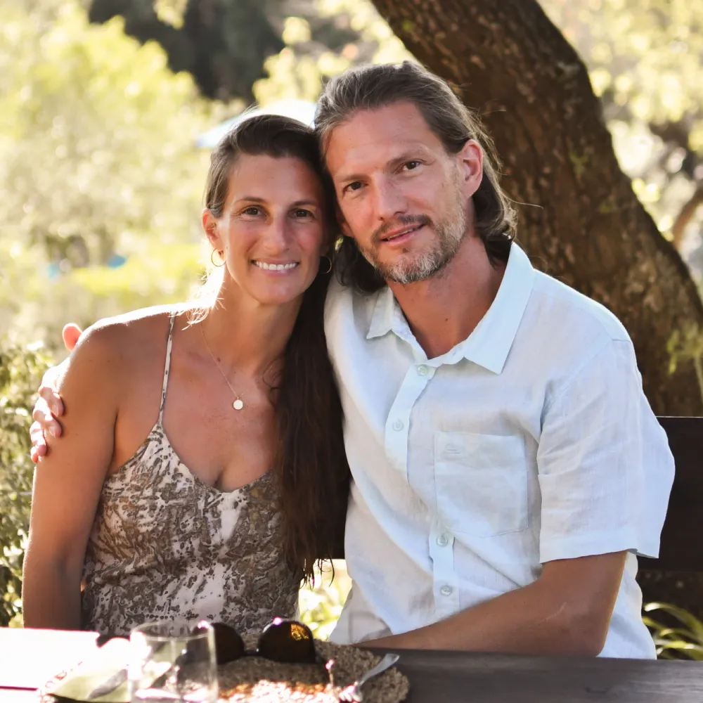 Timm Christophel and Gaelle Faure, founders of Yoga of the Soul